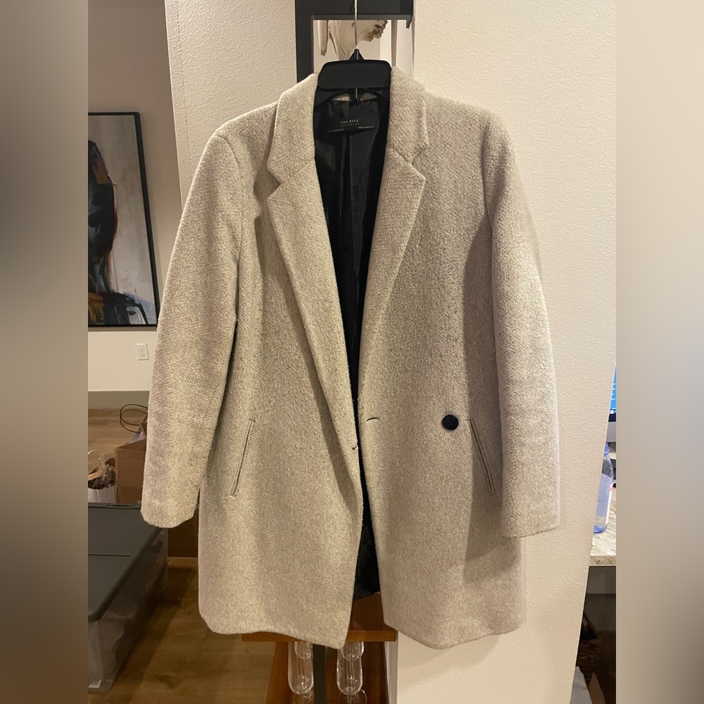 SUNDAY SALE! ZARA BASIC OUTERWEAR COAT
